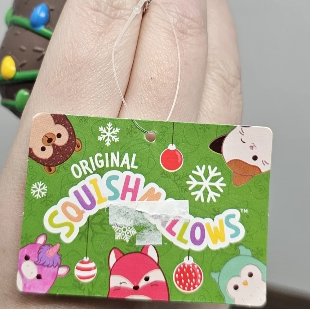 Squishmallows Holiday Christmas Ornament- Hans The Hedgehog Kurt Adler 2022 NEW